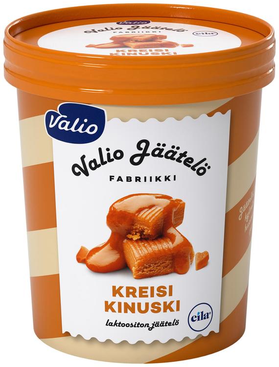 Valio jäätelö 480 ml kreisi kinuski laktoositon