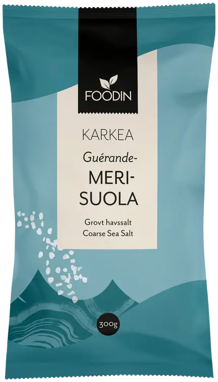 Foodin Guerande Merisuola, karkea 300g