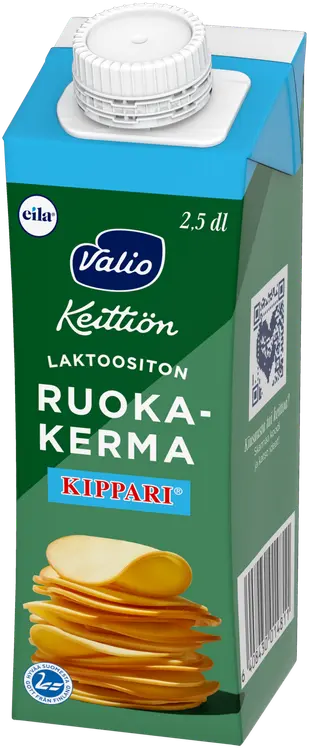 Valio Keittiön ruokakerma 2,5 dl Kippari® savujuusto UHT laktoositon