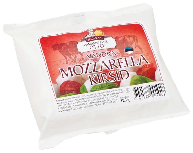 Mozzarella kirsid 125 g