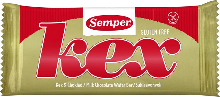 Semper Gluteeniton KEX suklaavohveli 45g