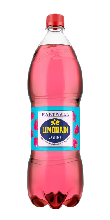 Hartwall Limonadi Vadelma virvoitusjuoma 1,5 l