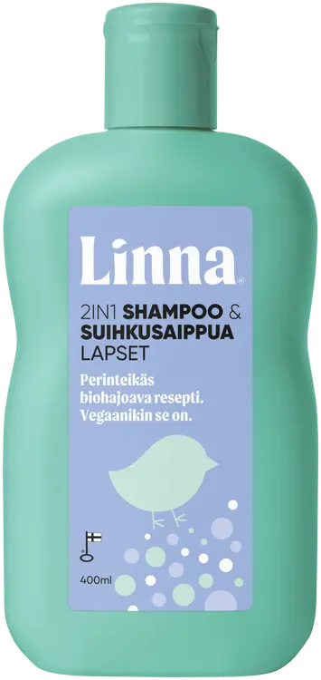 Linna 2in1 Lasten Shampoo & Suihkusaippua 400 ml​