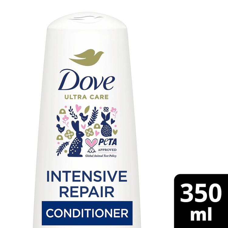 Dove Intensive Repair Hoitoaine Korjaa ja rakentaa hiukset uudelleen sisältäpäin 350 ml