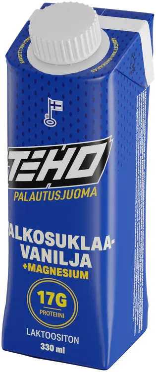 TEHO Valkosuklaa-Vanilja + Mg palautusjuoma 0,33 l