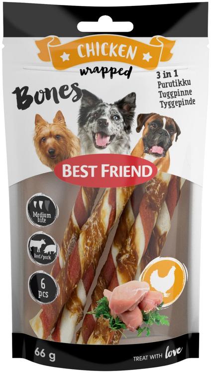 Best Friend Bones 3in1 nauta-possu-kanatikku 66g