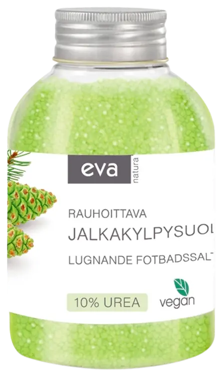 Eva Natura rauhoittava jalkakylpysuola 600 g + 10% urea
