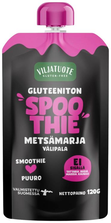 Gluteeniton Spoothie Metsämarjavälipala 120g