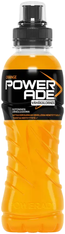 Powerade Orange appelsiini urheilujuoma muovipullo 0.5 L