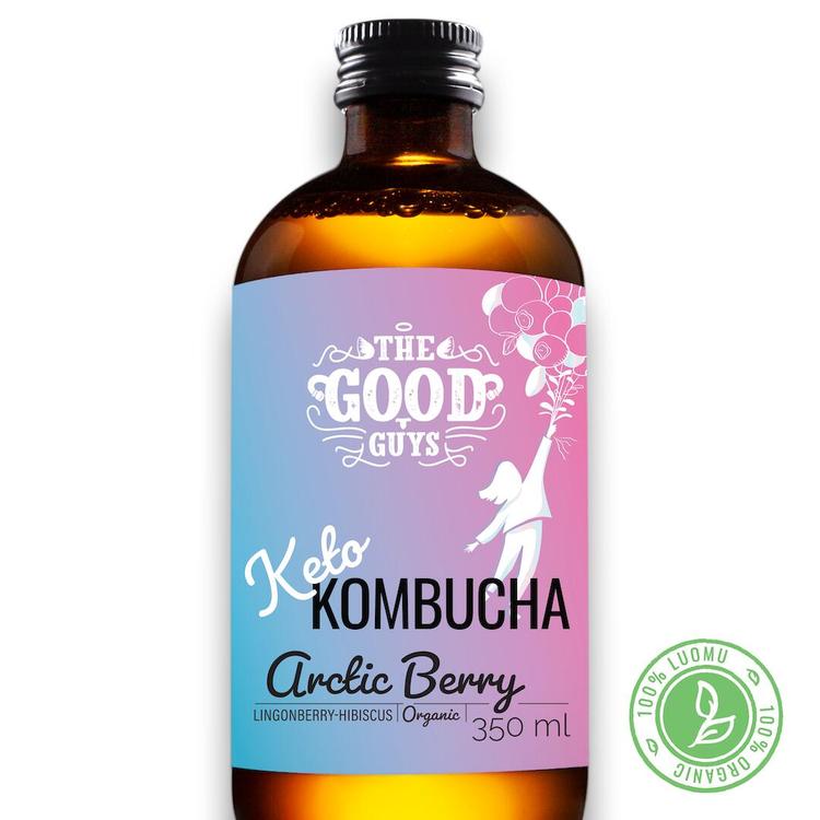 The Good Guys Arctic Berry Ketokombucha 350ml