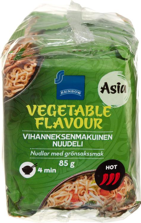 Rainbow Vihanneksenmakuinen Nuudeli 425 g (5×85 g)