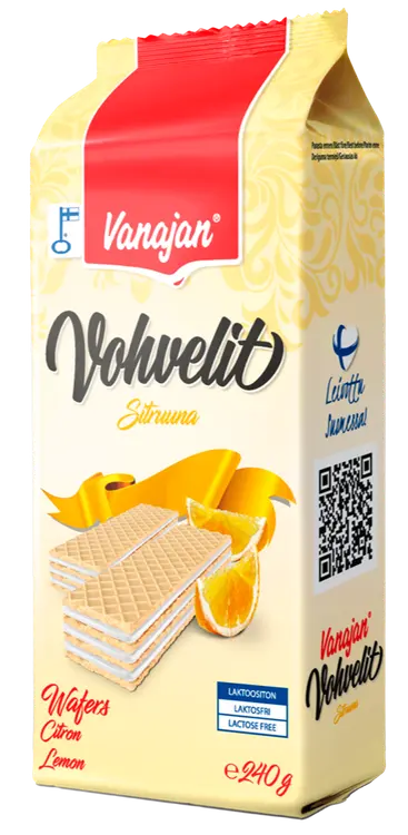 Vanajan Sitruunavohveli 240g