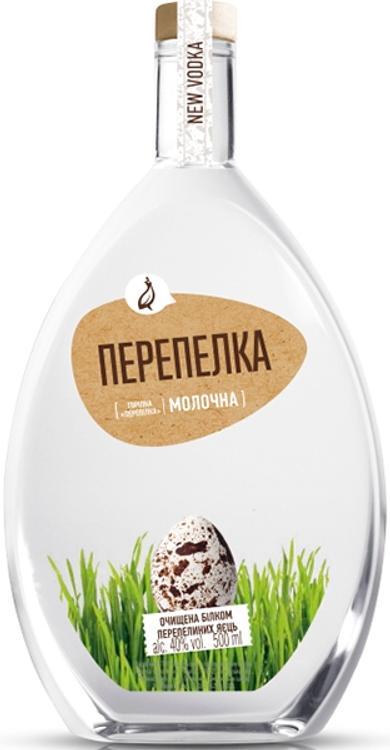 Perepelka Molochna vodka 40%vol 500ml