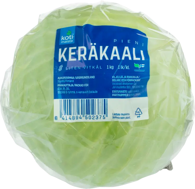 Kotimaista pieni keräkaali 1 kg