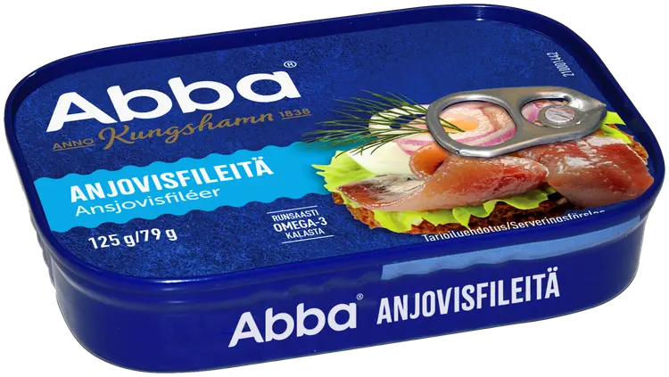 Abba anjovisfilee 125/79g