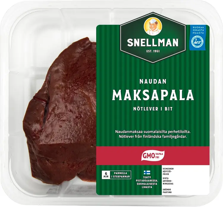 Snellman Naudan maksapala n500g