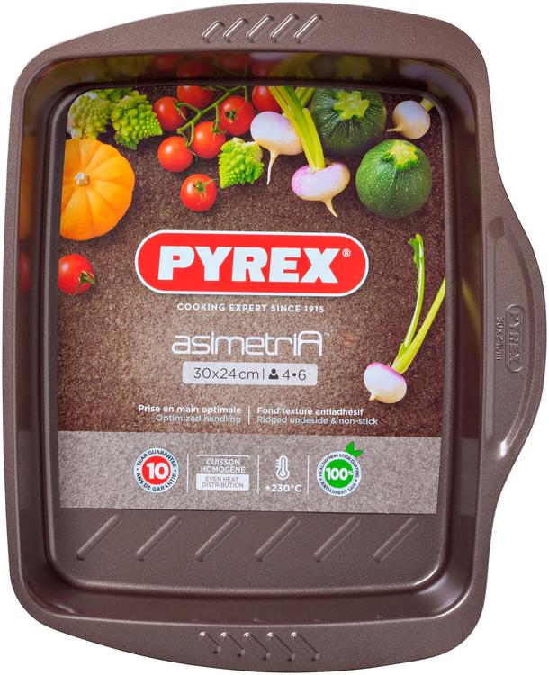 Pyrex uunivuoka 30x24 cm Asimetria