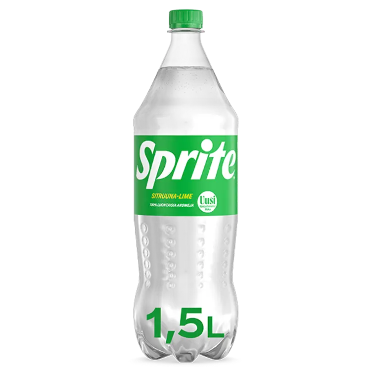 Sprite Sitruuna-Limetti  virvoitusjuoma muovipullo 1,5 L