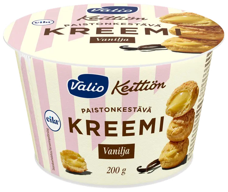 Valio Keittiön vaniljakreemi 200 g laktoositon