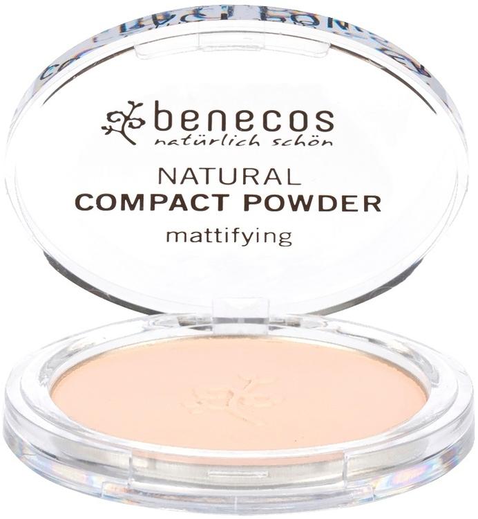 benecos Natural Compact Powder porcelain 9g