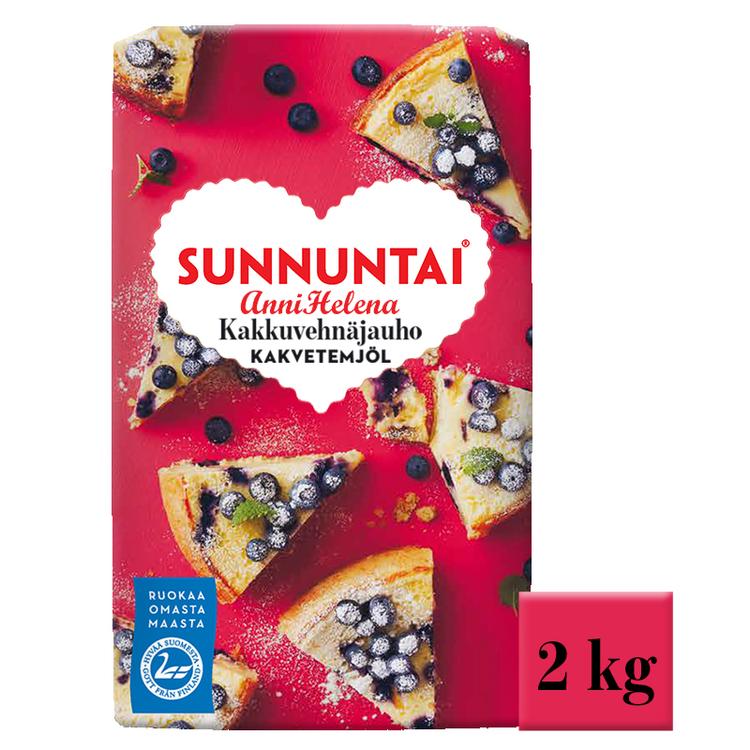 Sunnuntai Anni Helena 2kg kakkuvehnäjauho