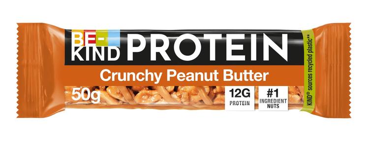 BE-KIND Protein Crunchy Peanut Butter pähkinäpatukka (50 g)