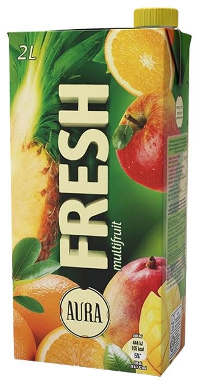 Aura Fresh multifruit mahlajook 2L