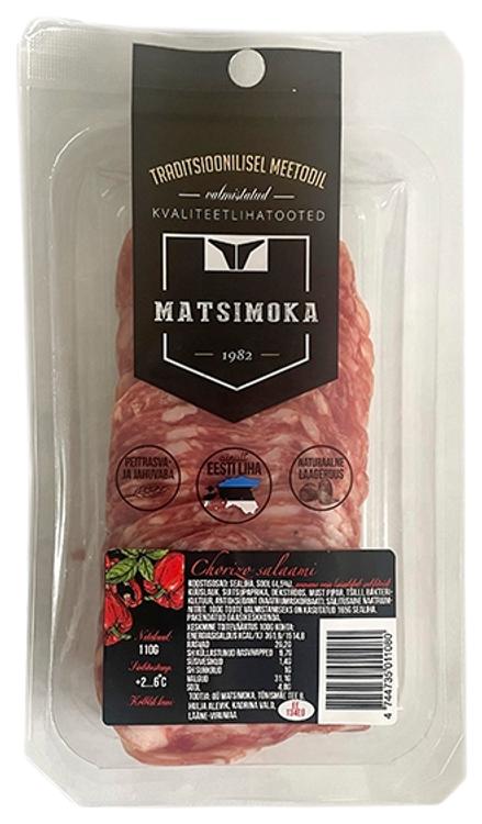 Chorizo viilutatud, 110g