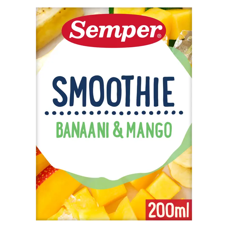 Semper Smoothie banaani mango 1v 200ml