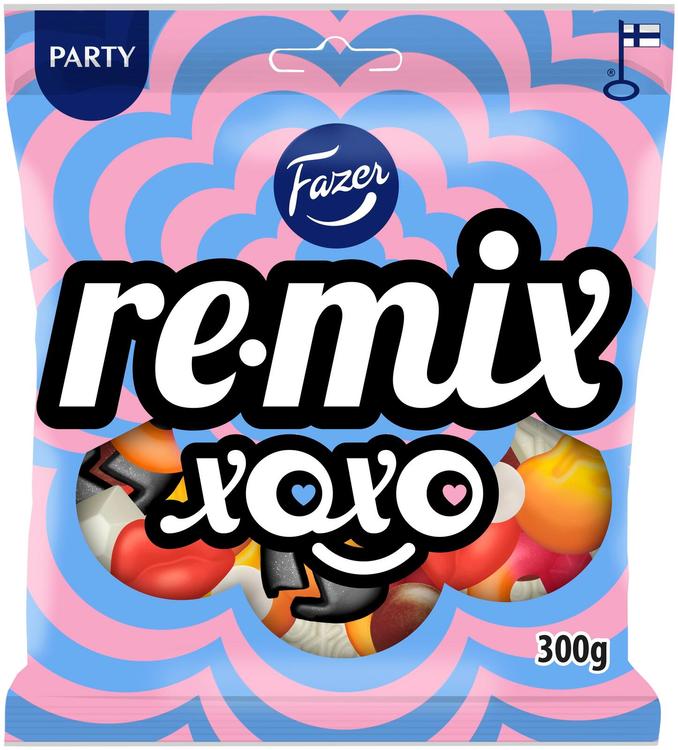 Fazer Remix XOXO karkkipussi 300g