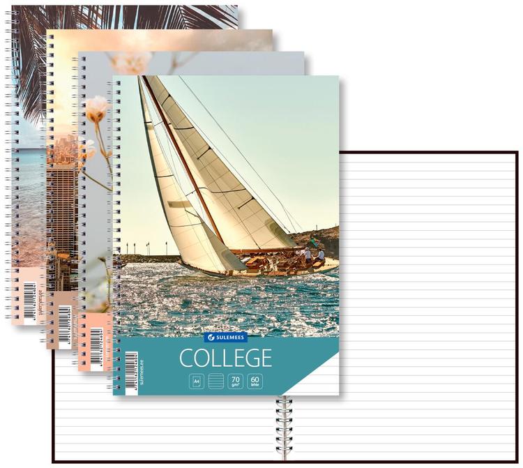 College a4, 60 lehte, jooneline