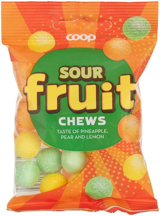 Coop hapud puuviljamaitselised närimiskommid 80g