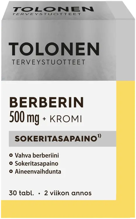 Tolonen Berberin+kromi 30tabl