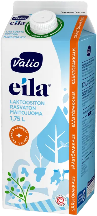 Valio Eila® rasvaton maitojuoma 1,75 l laktoositon