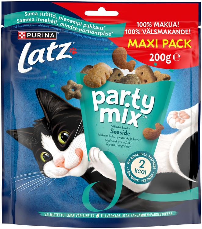 Latz 200g Party Mix snacks Seaside Mix Lohen, Lyyraturskan & Taimenen makuinen
