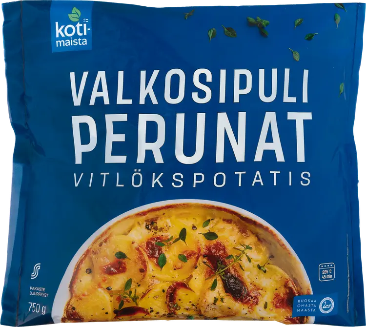 Kotimaista valkosipuliperunat 750 g pakaste