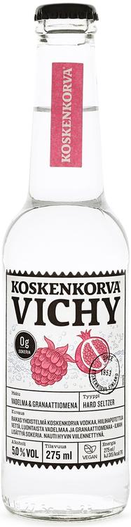 Koskenkorva Vichy vadelma-granaattiomena 5% 27,5cl