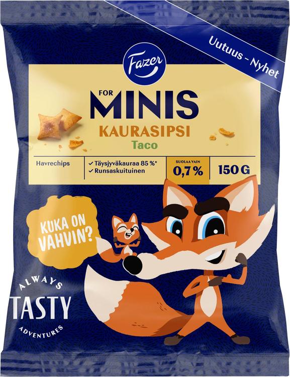 For Minis Kaurasipsi Taco 150 g