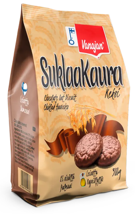 Vanajan Suklaakaurakeksi 300 g