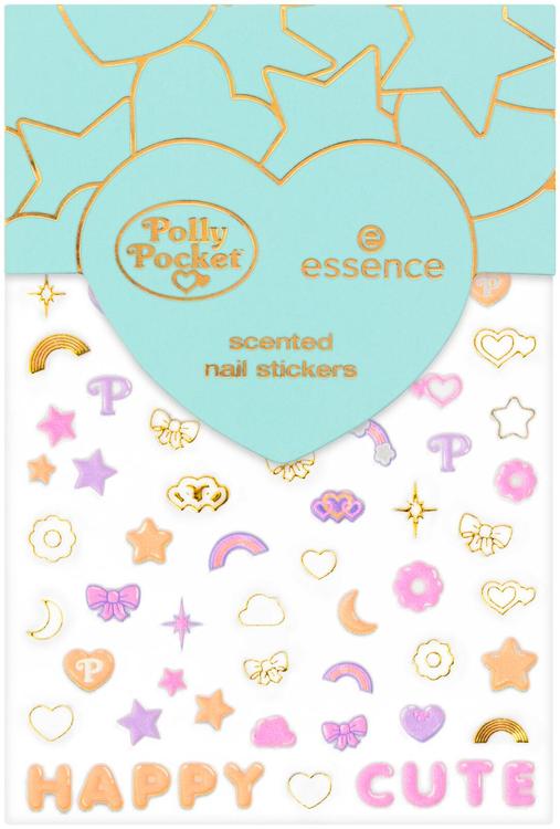 essence Polly Pocket scented nail stickers 01 Believe In The Little Things! 70 st