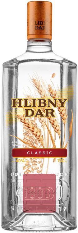 Hlibny Dar Classic Vodka 40%vol 700ml