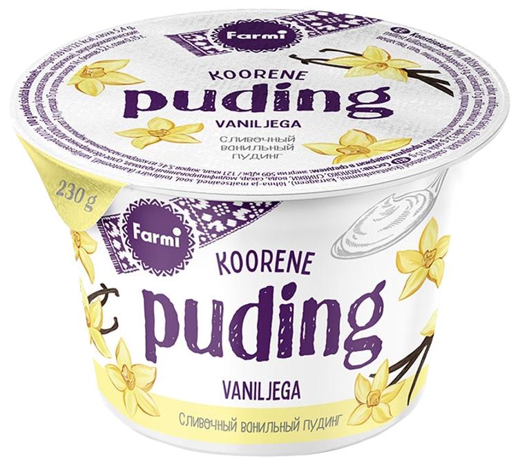 Koorene vaniljepuding, 230 g