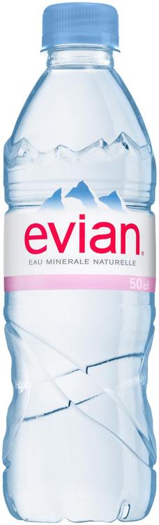 Evian luontainen kivennäisvesi PET 0,5l