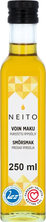 Apetit Neito Puristettu voinmakuinen rypsi&rapsiöljy 250ml