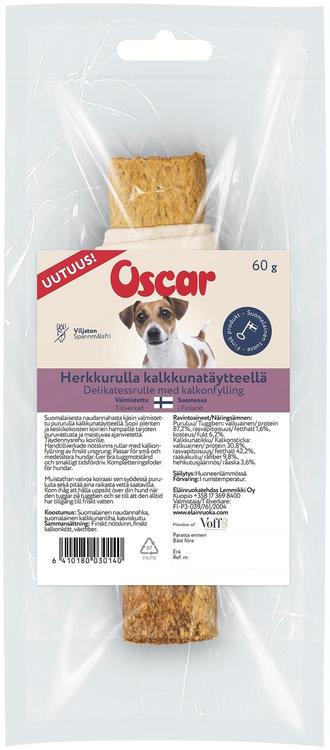 Oscar Herkkurulla kalkkunatäytteellä 60g