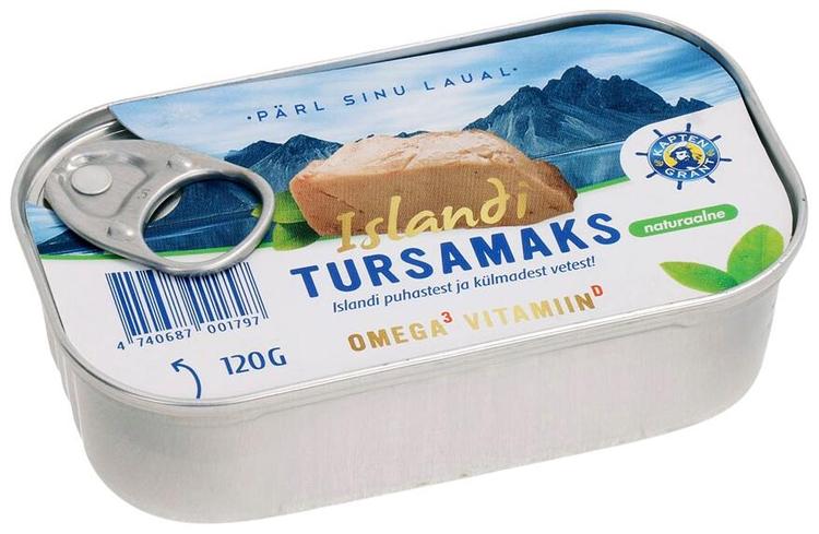 Islandi tursamaks naturaalne 120g