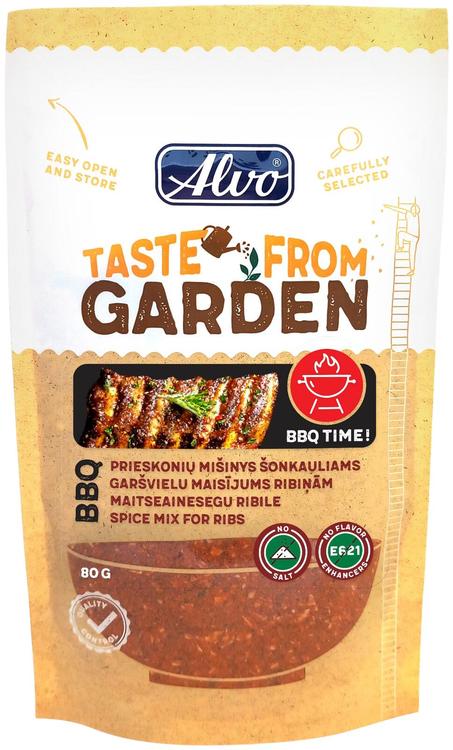 Alvo bbq-vürtside segu ribidele 80g