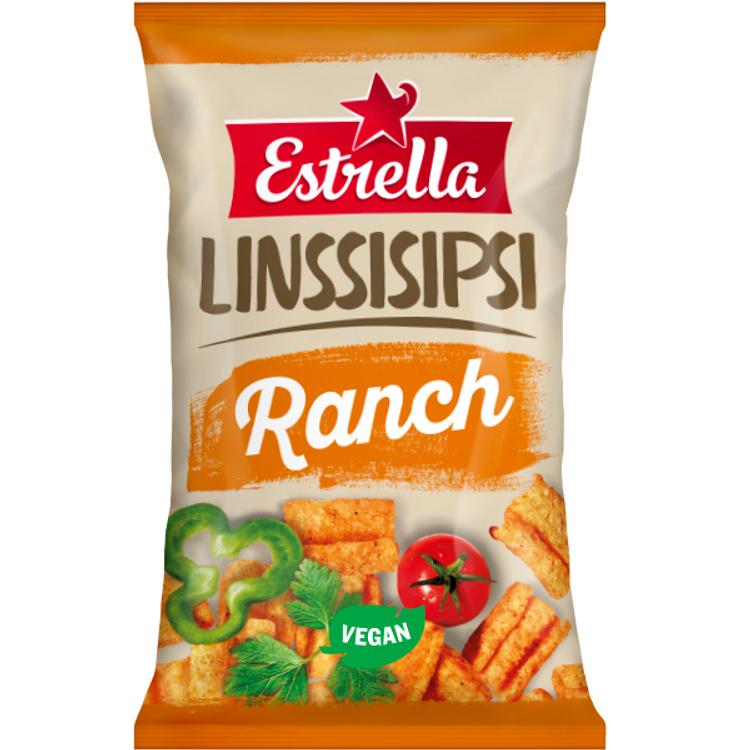 Estrella Linssisipsi Ranch 110g