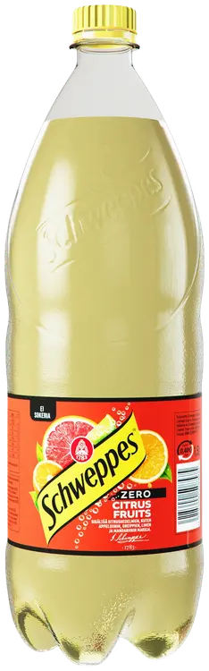 Schweppes Citrus Fruits Zero virvoitusjuoma PET 1,5 L