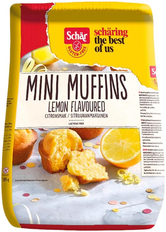 Schär gluteenivabad minimuffinid sidruniga 185 g